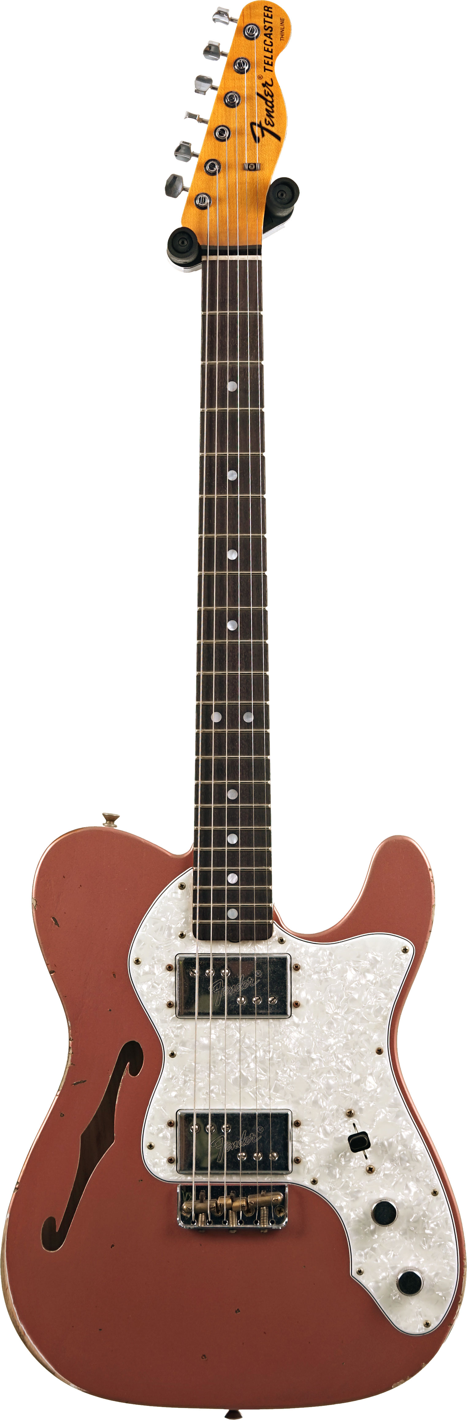 Fender Custom Shop Bobbed Thinline Telecaster Copper Penny Relic
