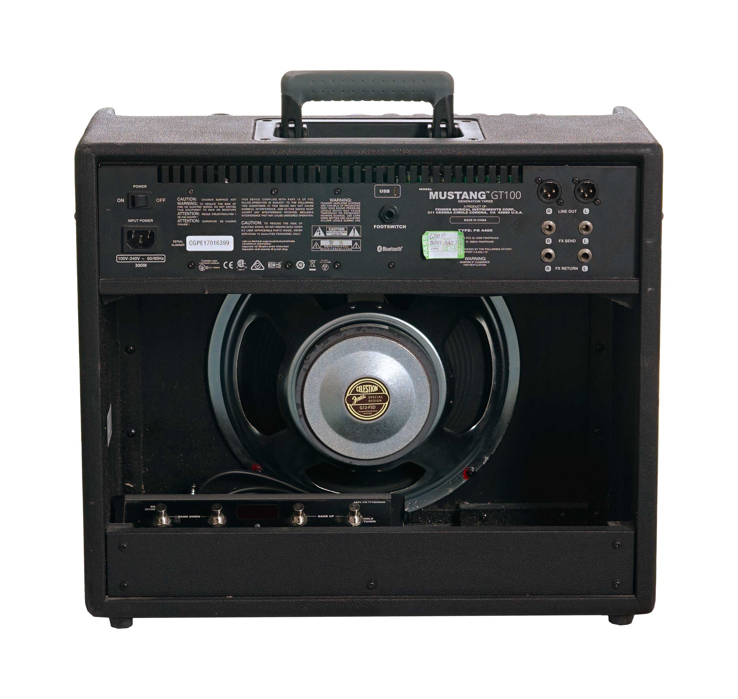 Fender Mustang GT100 Combo Modelling Amp (Pre-Owned) #CGPE17016399