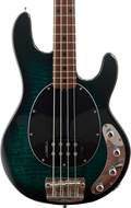 Music Man Sterling Stingray RAY34 Maple Fingerboard Flame Maple Teal (Pre-Owned) #SR67332