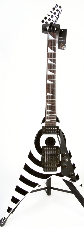 Jackson RR5FR Bullseye Black/White w/Floyd Rose