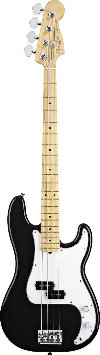 Fender American Standard Precision Bass Black MN (End of Line)