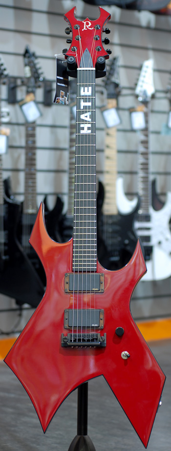 BC Rich American Custom Shop Mick Seven (Hate) Blood Red