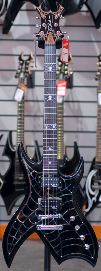 BC Rich Special Edition Bich Metal Web Onyx (ex-demo)