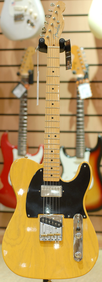 Fender FSR Thinskin 52 American Vintage Tele Humbucker Butterscotch Blonde