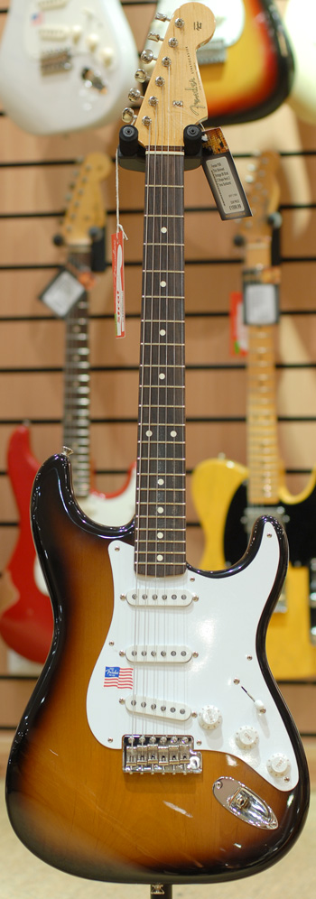 Fender FSR Thin Skinned American Vintage 59 Strat C Shape Neck 2 Tone Sunburst (Ex Demo)