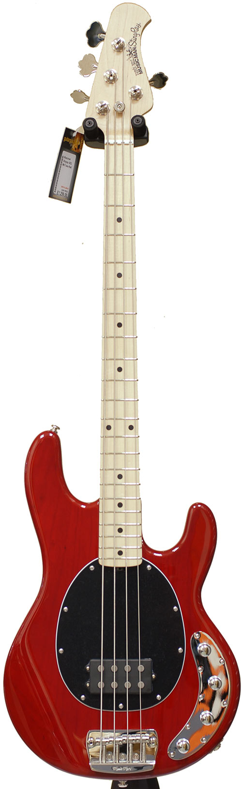 Music Man Stingray 3EQ MN Trans Red