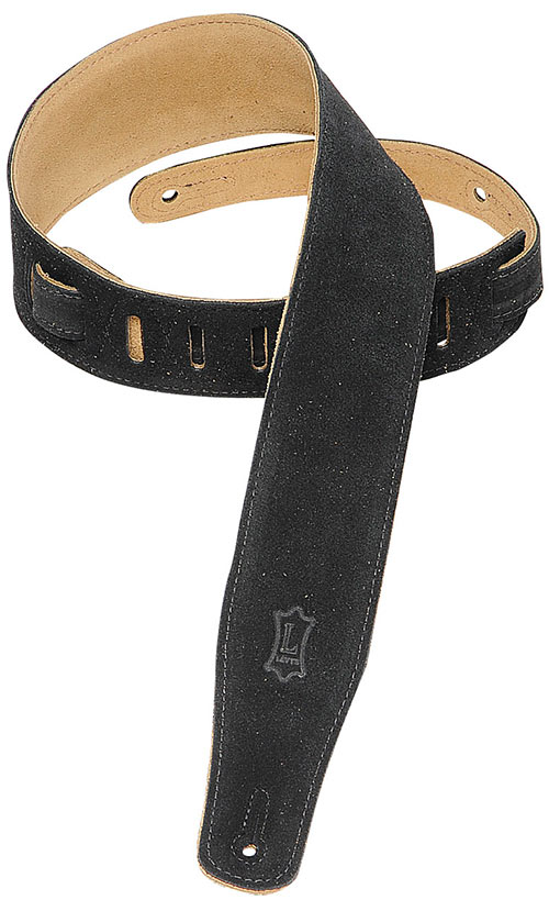 Levy's MS26-BLK 2.5 Black Suede