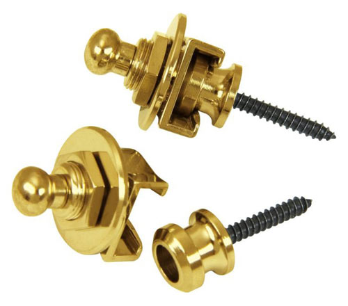 Schaller Strap Locks-Gold