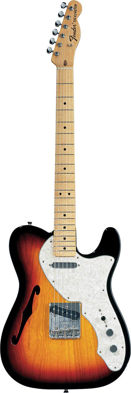Fender Classic 69 Thineline Telecaster 2 Tone Sunburst