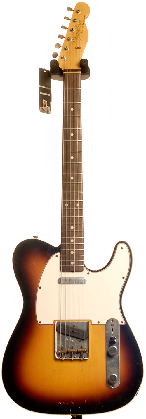 Fender Custom Shop 60's Custom Tele Relic 3-tone Sunburst