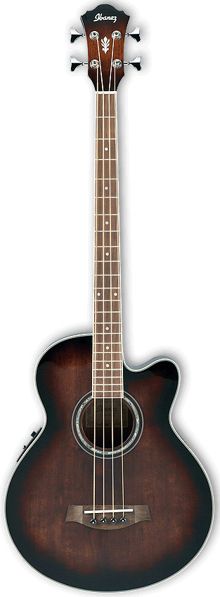 Ibanez AEB10E-DVS Dark Violin Sunburst