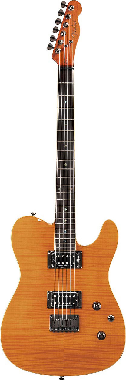 Fender Custom Tele FMT HH Amber