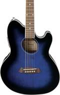Ibanez TCY10E Transparent Blue Sunburst High Gloss