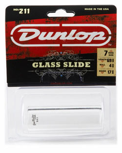 Dunlop 211 Small Glass Slide-Heavy Wall