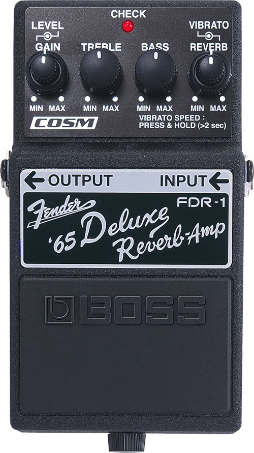 BOSS FDR-1 Deluxe Reverb Pedal