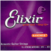 Elixir E11172 Nano 12 String Medium 012-053
