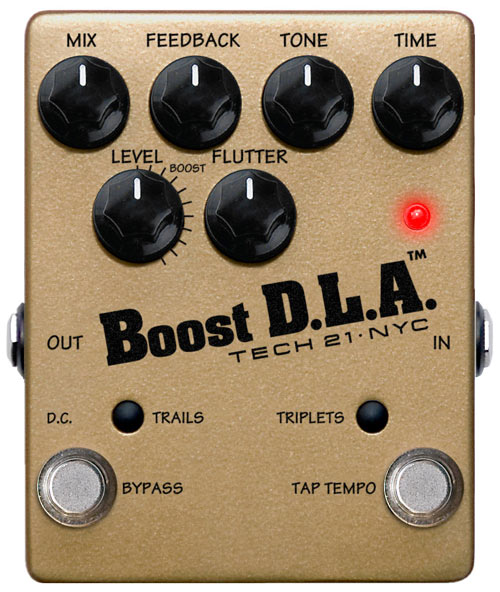 Tech 21 Boost DLA Analogue Delay Emulator with Clean Boost Mark II