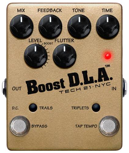Tech 21 Boost DLA Analogue Delay Emulator with Clean Boost Mark II