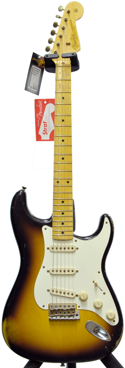 Fender Custom Shop 56 Strat Relic 2 Tone Sunburst