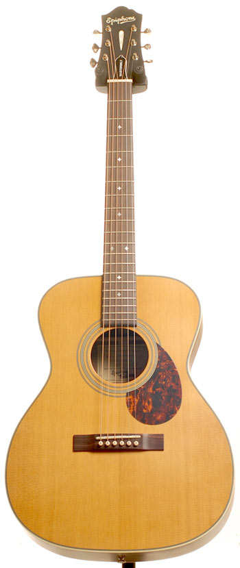 Epiphone Masterbilt EF500M NS アコースティックギター オール単板 ピックアップ搭載  純正ケース(本体)｜売買されたオークション情報、yahooの商品情報をアーカイブ公開 - オークファン ギター