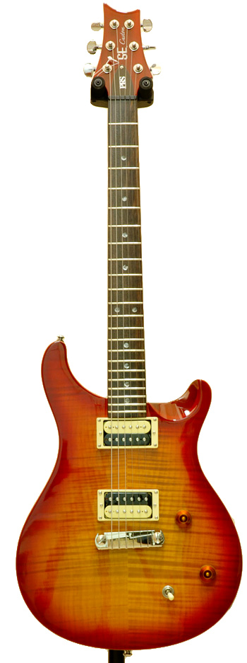 PRS SE Custom 22 Cherry Sunburst Stoptail