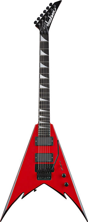 Jackson Demmelition Phil Demmel Sig V Red w Black Bevels