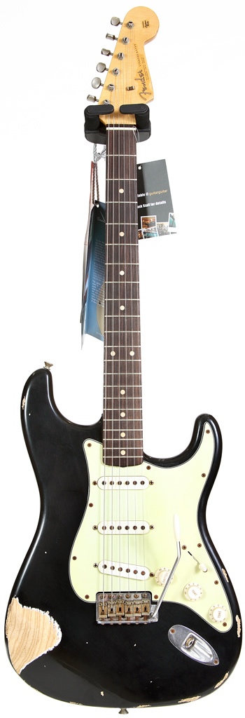 Fender Custom Shop 62 Strat Heavy Relic Black