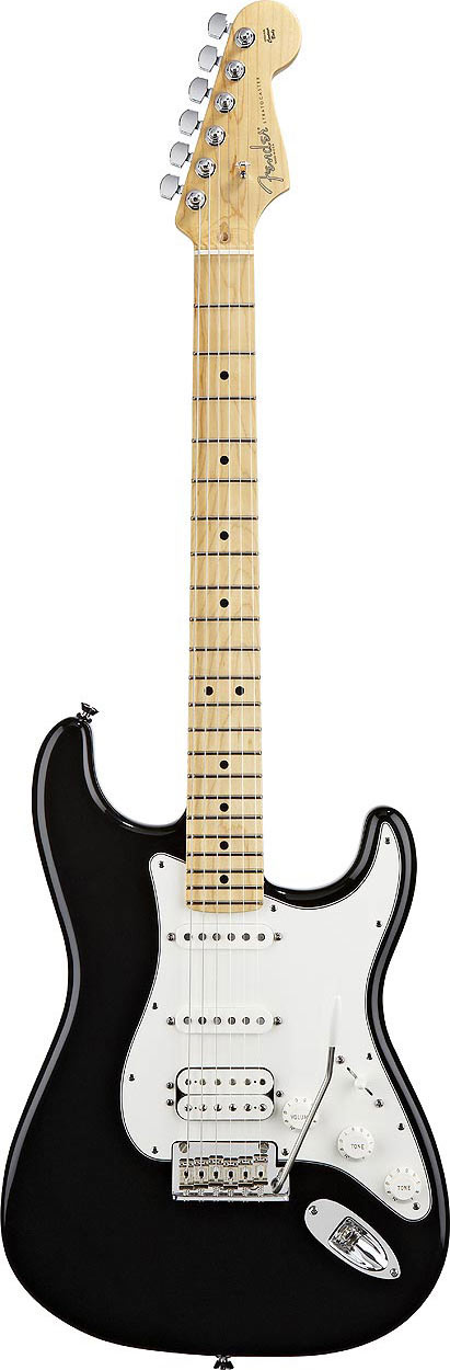 Fender American Standard Strat HSS MN Black (End of Line)