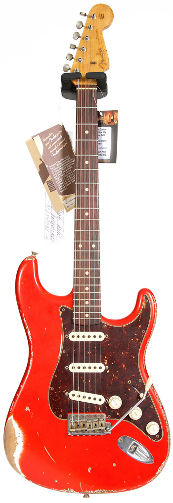 Fender Custom Shop 60s Strat Heavy Relic Candy Tangerine