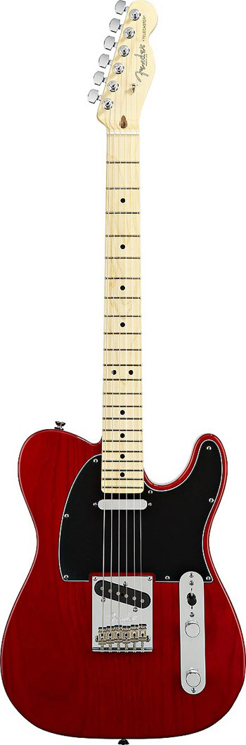 Fender American Standard 2011 Tele MN Crimson Red Transparent