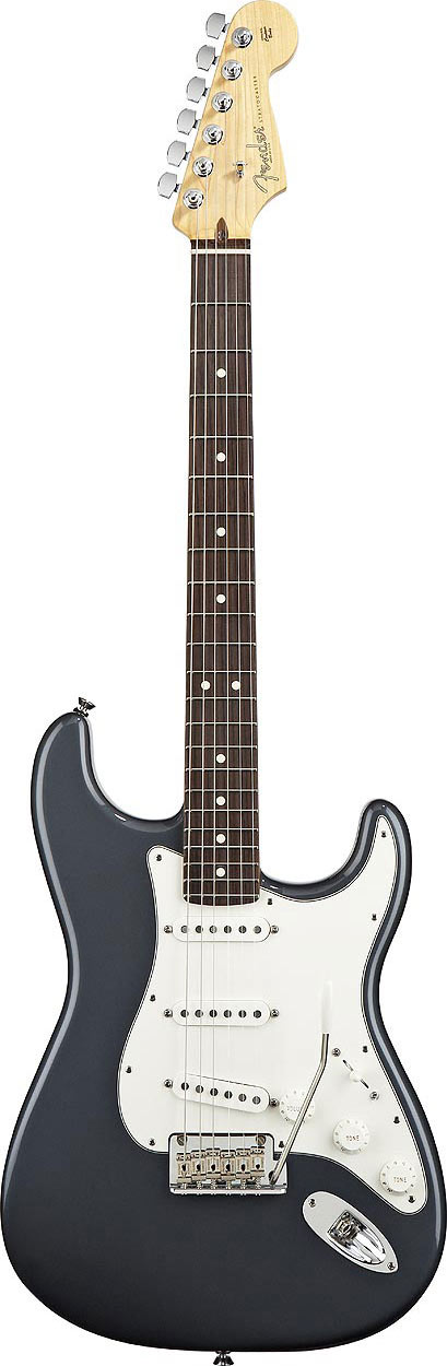 Fender American Standard 2011 Strat RW Charcoal Frost Metallic