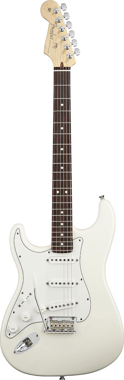 Fender American Standard 2011 Strat LH RW Olympic White