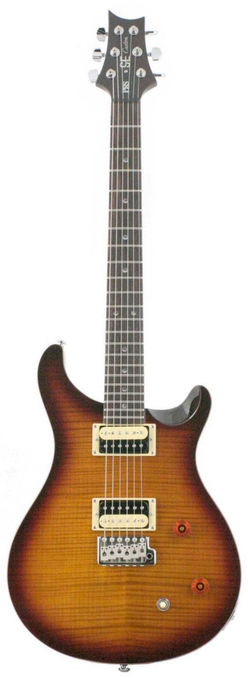 PRS SE Custom 22 Tobacco Sunburst Trem