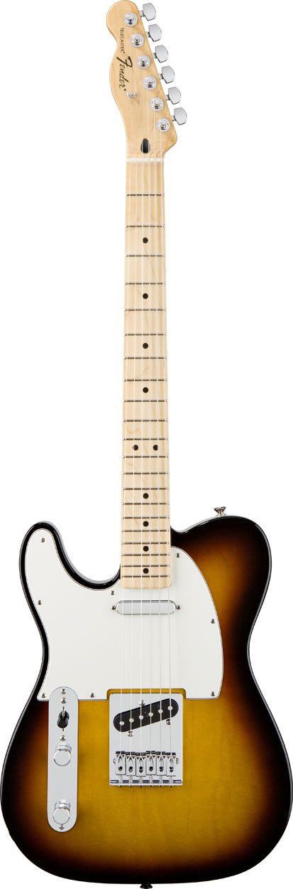 Fender Standard Tele LH MN Brown Sunburst Tint
