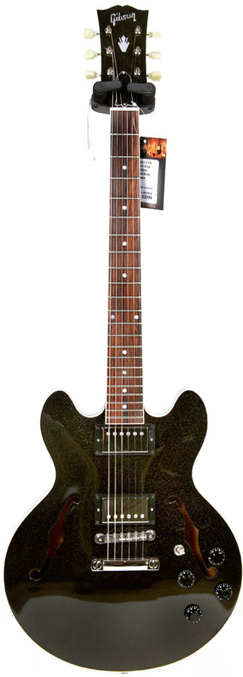 Gibson CS-336 Custom Shop Black/Gold Sparkle Ltd Edit