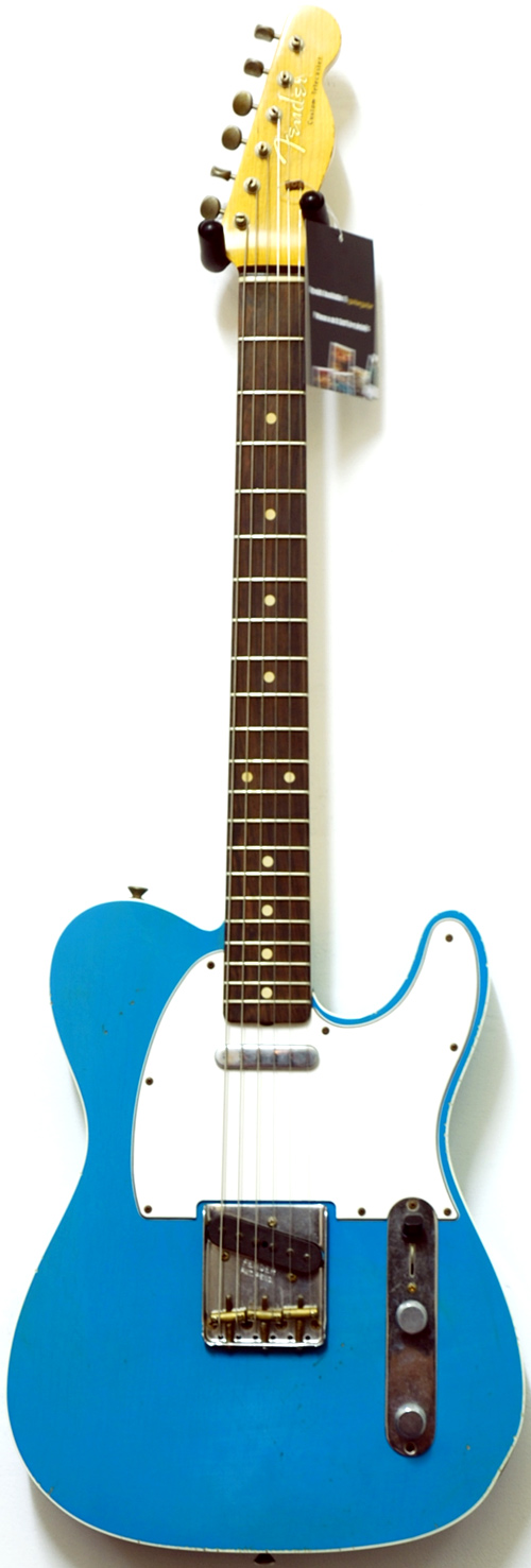 Fender Custom Shop Limited Edition Brazilian RW Tele 62 Custom Bound Taos Turqoise