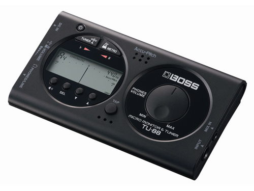 BOSS TU-88 Tuner Black