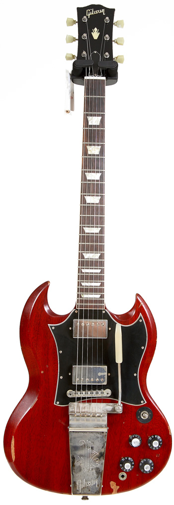 Gibson Custom Shop Robbie Krieger SG Aged and Signed