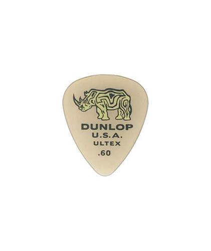 Dunlop 421P.60 Ultex Standard 6/Play Pack Picks