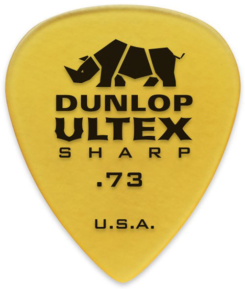 Dunlop 433P.73 Ultex Sharp 6/Play Pack Picks