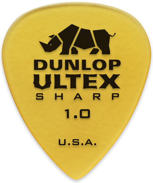 Dunlop 433P1.0 Ultex Sharp 6/Play Pack Picks