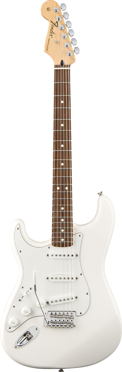 Fender Standard Strat LH RW Artic White Tint
