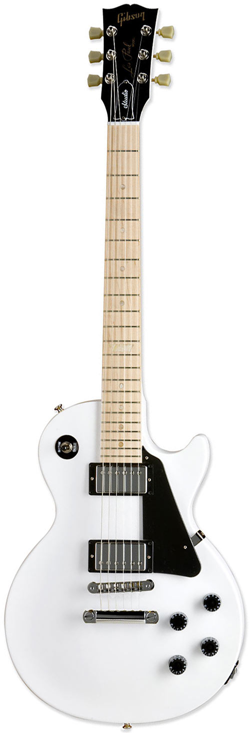 Gibson Les Paul Studio Raw Power Satin White