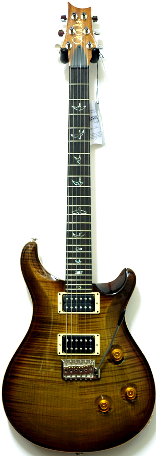 PRS Custom 24 Burnt Almond 10 Top Birds