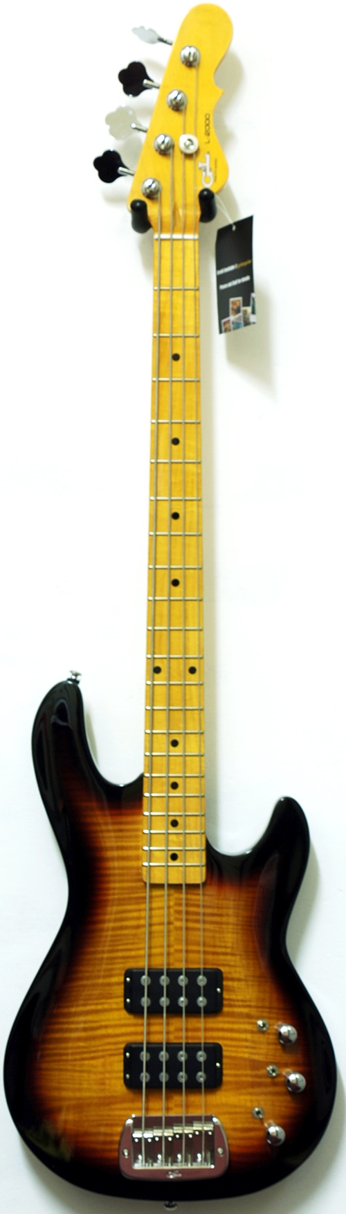 G&L L2000 Custom 3-Tone Sunburst MN