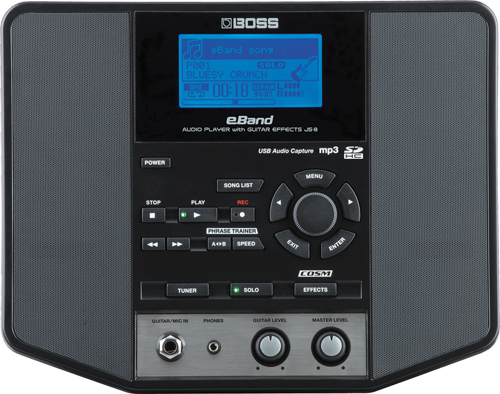 BOSS JS-8 eBand Audio Player with Guitar Effects