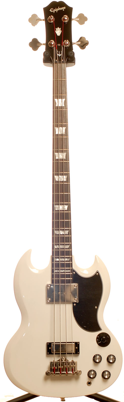 Epiphone EB3 Alpine White
