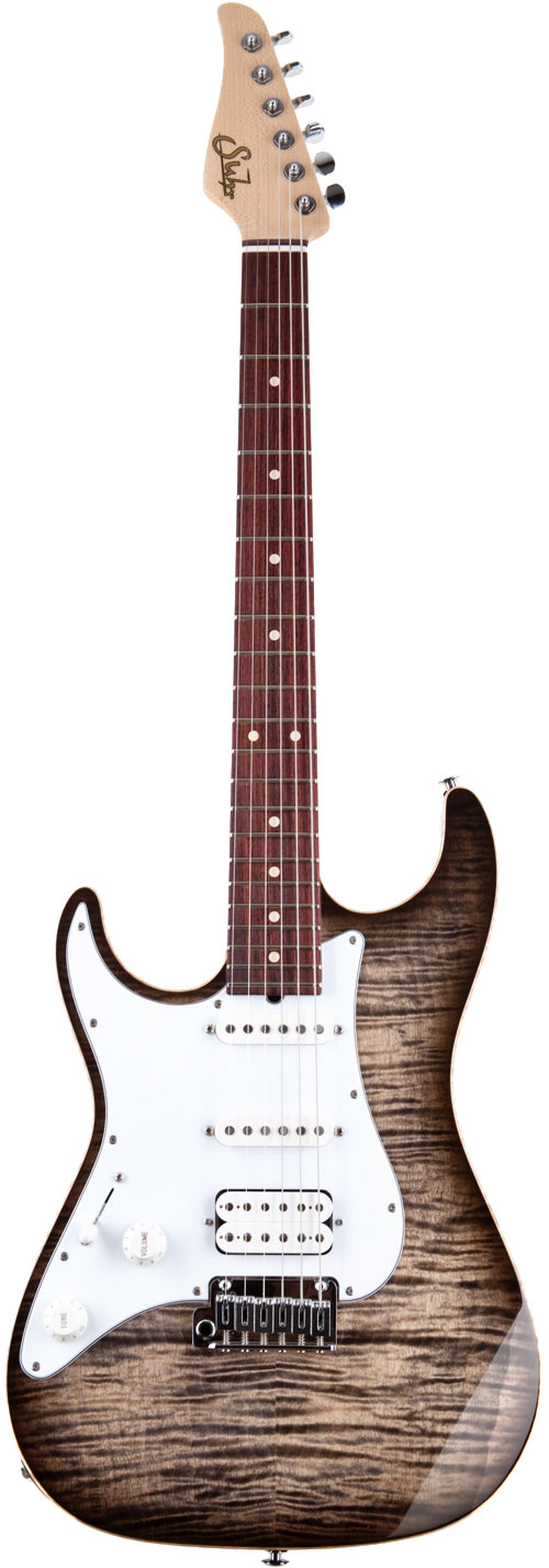 Suhr Pro Series S3 Trans Charcoal Burst RW LH