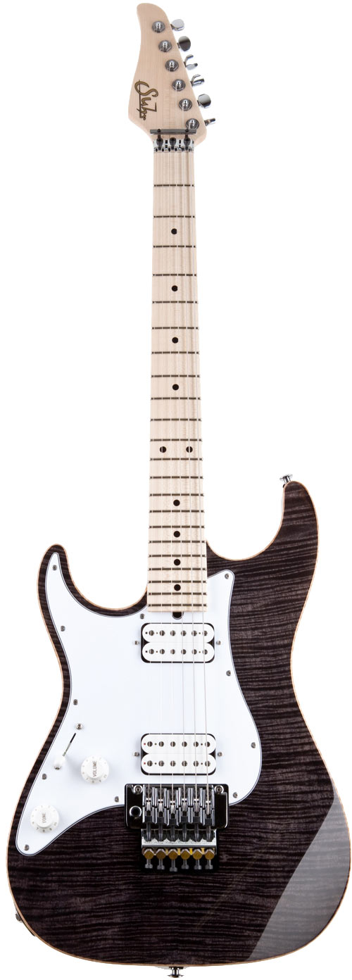 Suhr Pro Series S6 Trans Black Floyd Rose MN LH