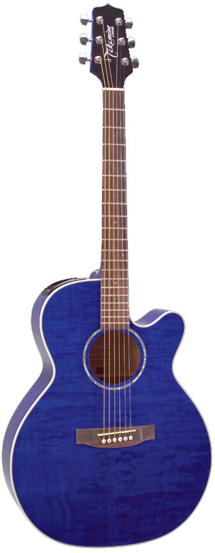 Takamine EG440C-STBQ Trans Blue Gloss